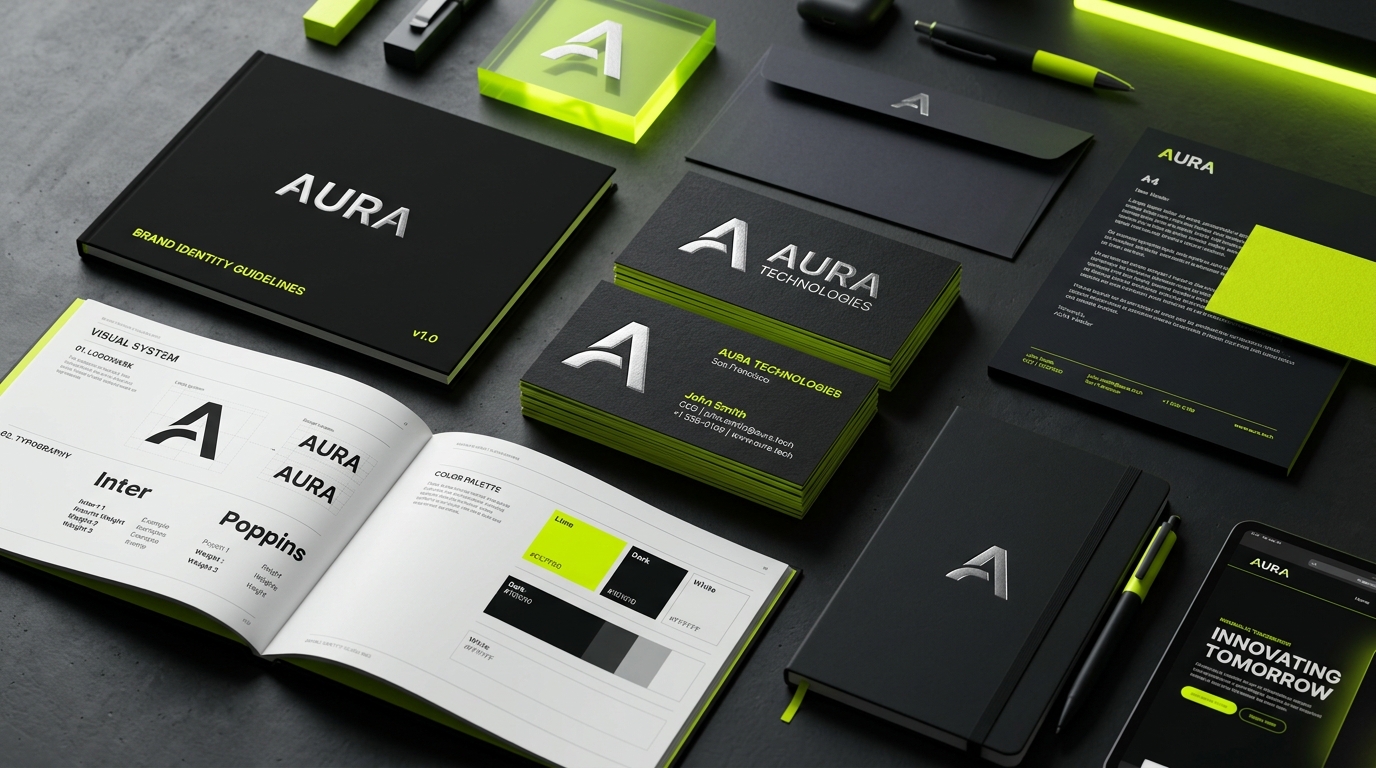 Cyber Shield — Cyber Security Visual Identity
